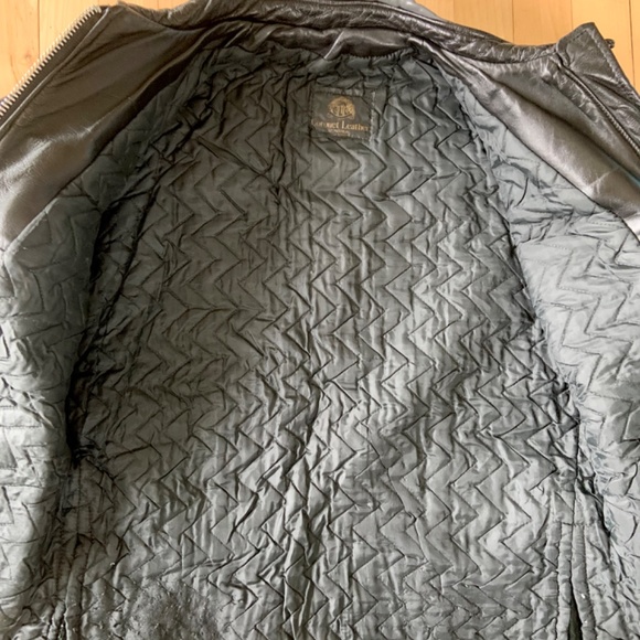 Vintage Leather Custom Motorcycle Jacket - Picture 6 of 7